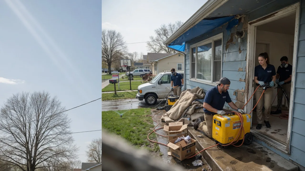 Basement Flood Cleanup in Stevensville, VA near me